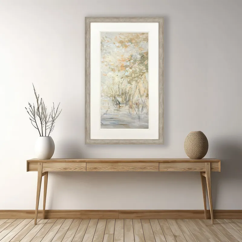 Illuminated Landscape III Framed Art