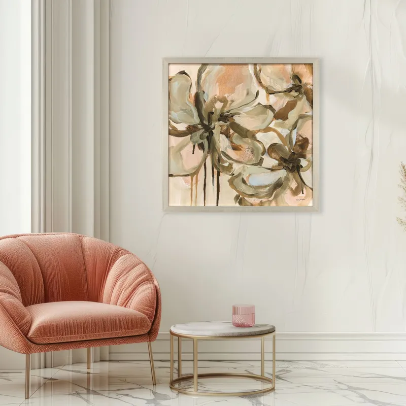 Petal Play I Framed Art