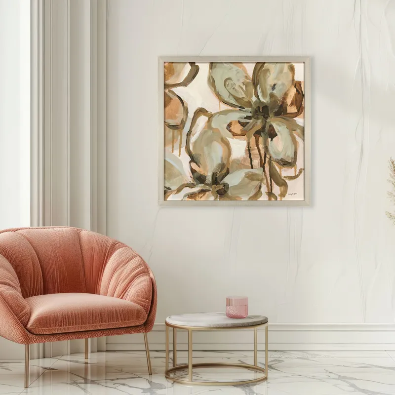 Petal Play II Framed Art
