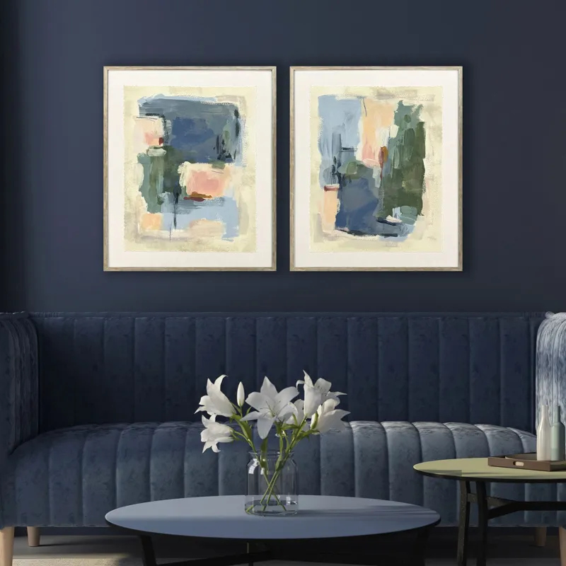 Palette Map I S/2 Framed Art