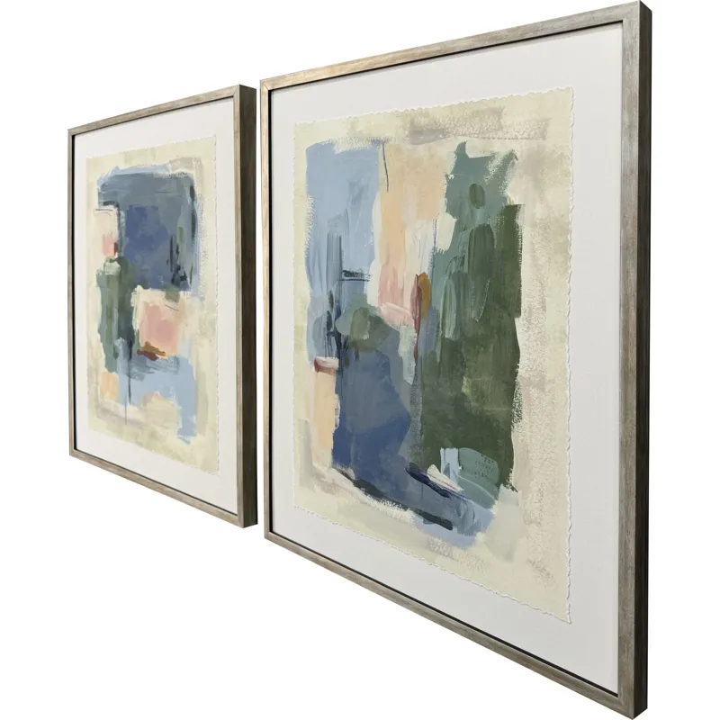 Palette Map I S/2 Framed Art