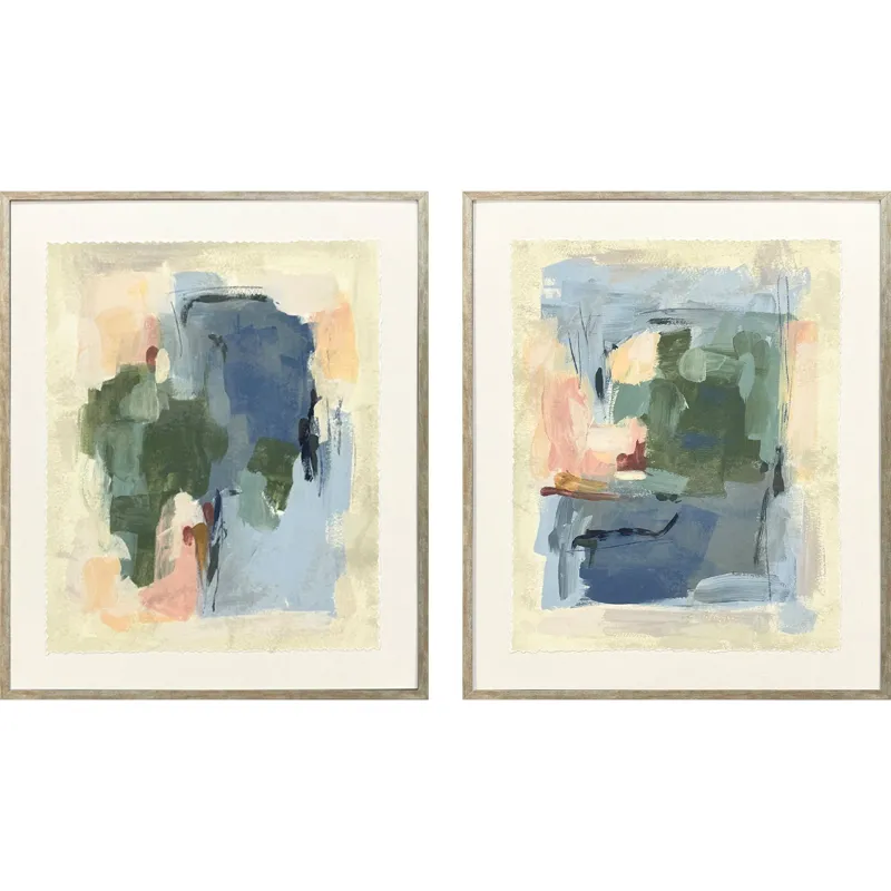 Palette Map II S/2 Framed Art