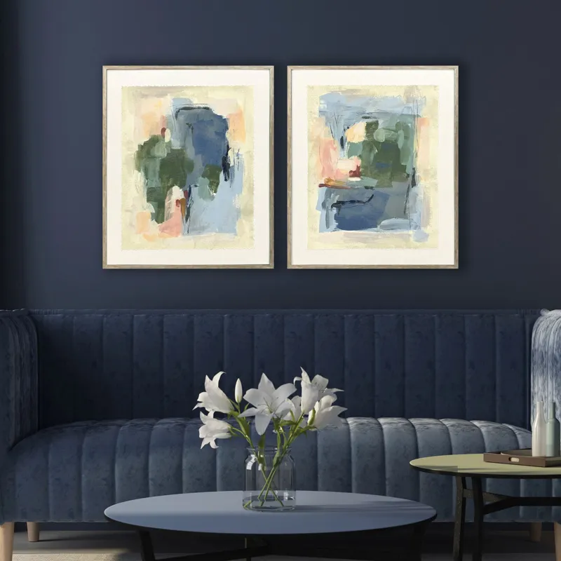 Palette Map II S/2 Framed Art