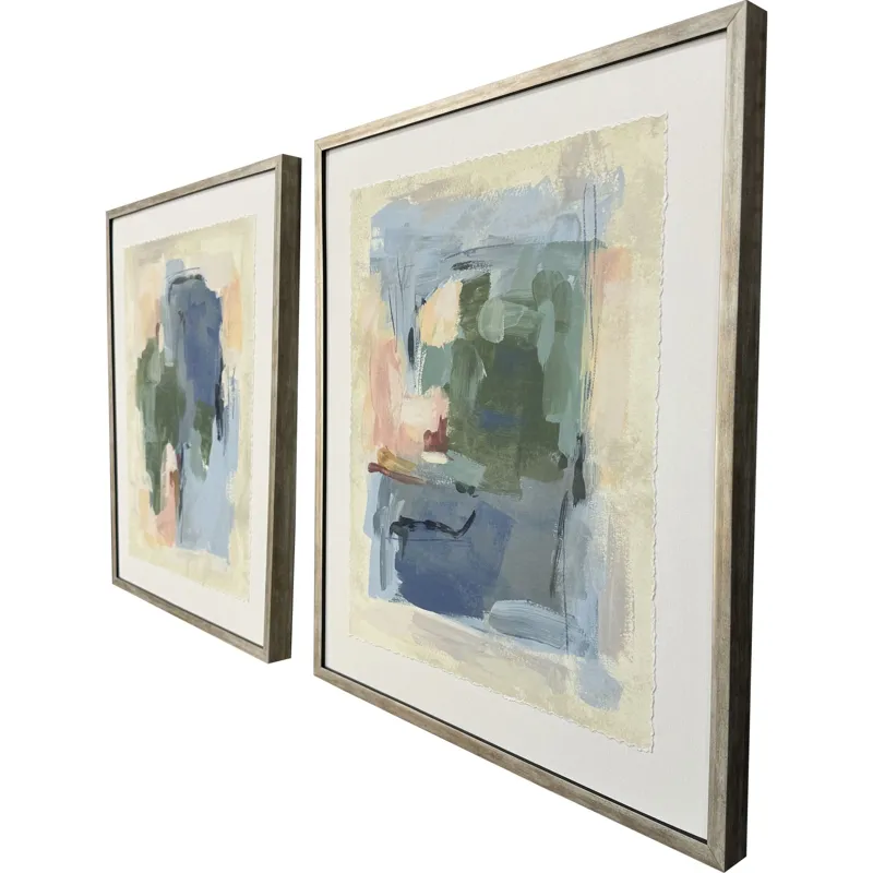 Palette Map II S/2 Framed Art