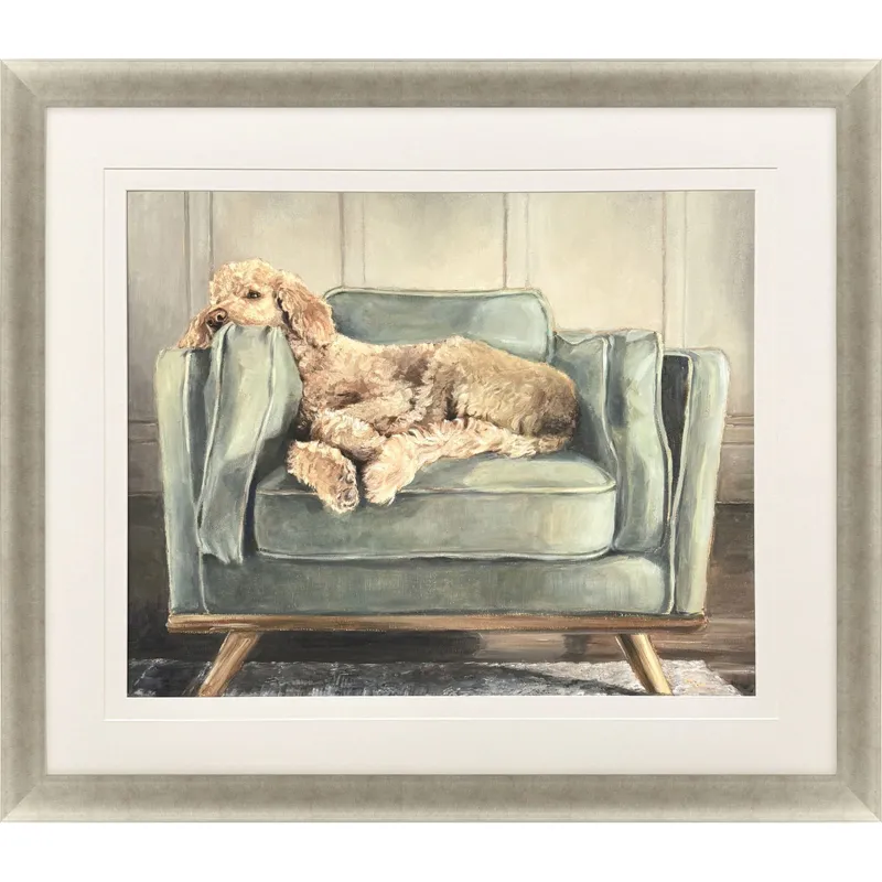 Canine Portrait Framed Art