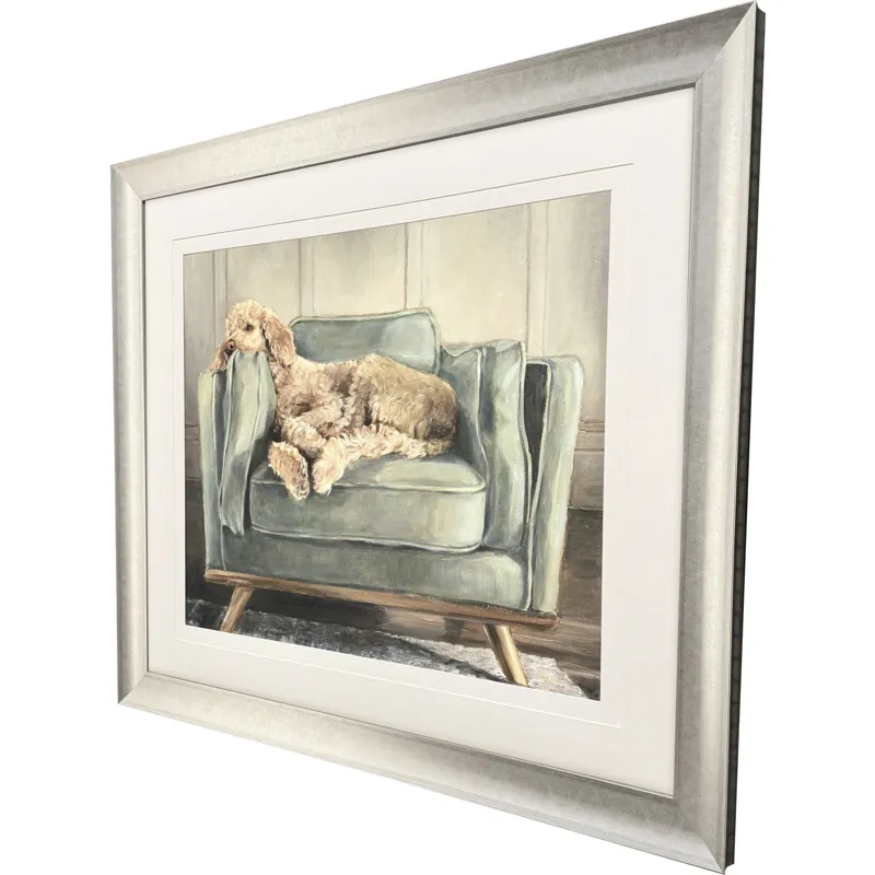 Canine Portrait Framed Art