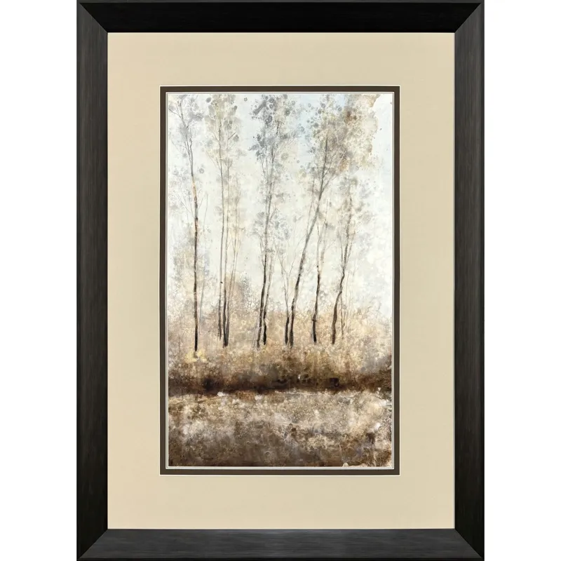 Woodland Shimmer Light I Framed Art