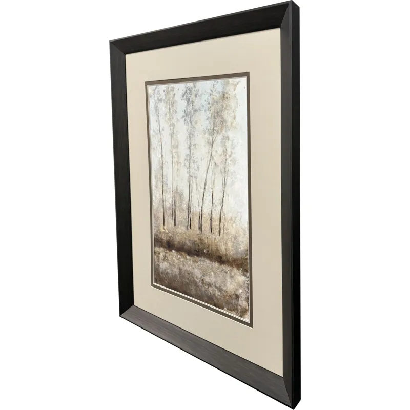 Woodland Shimmer Light I Framed Art