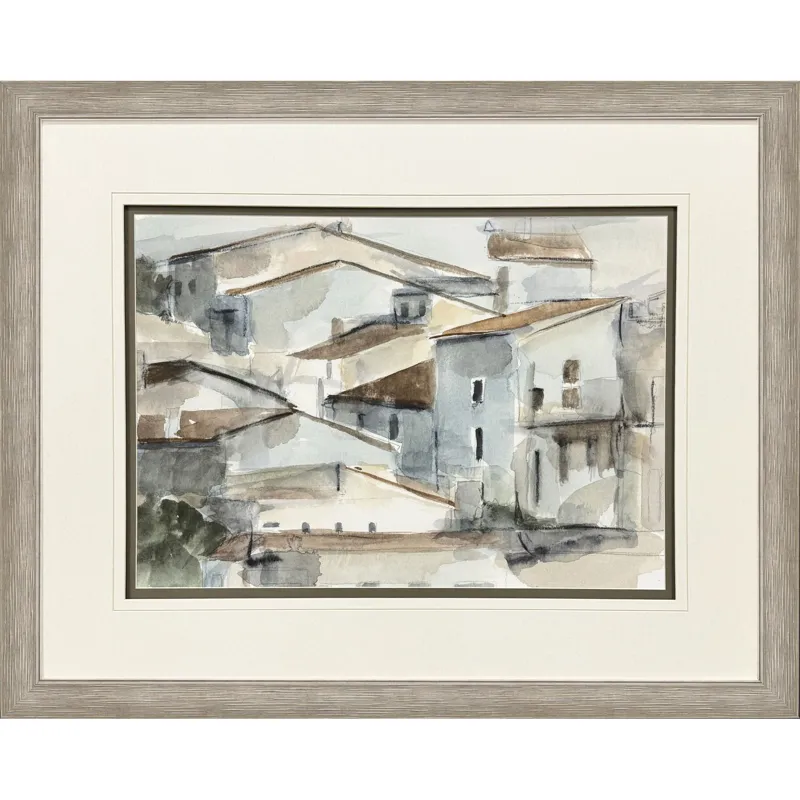 Mountainside Village I Framed Art