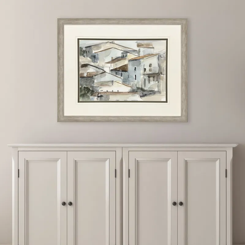 Mountainside Village I Framed Art