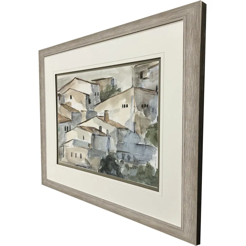 Mountainside Village II Framed Art