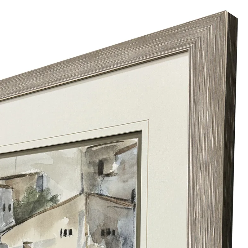 Mountainside Village II Framed Art