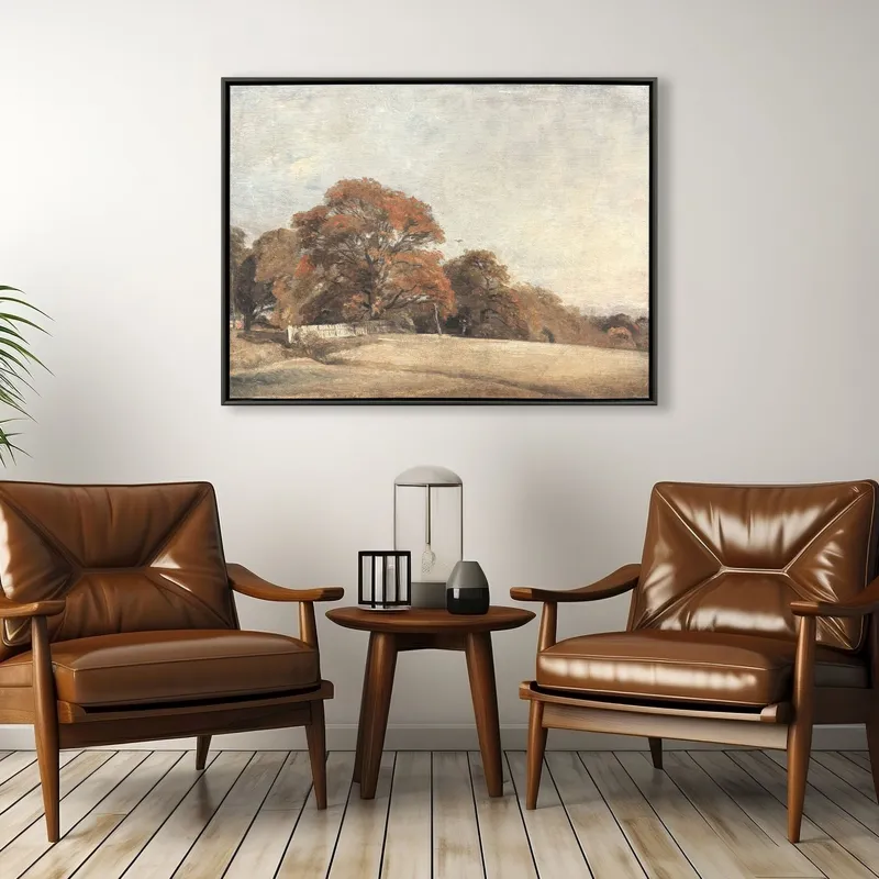An Autumnal Landscape Canvas