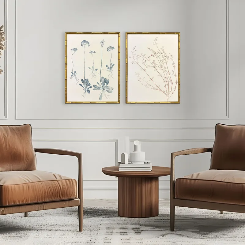 Floral Trace III S/2 Framed Art