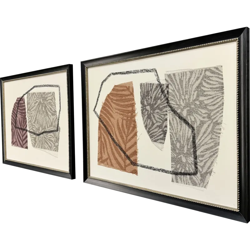 Bold Blends I S/2 Framed Art