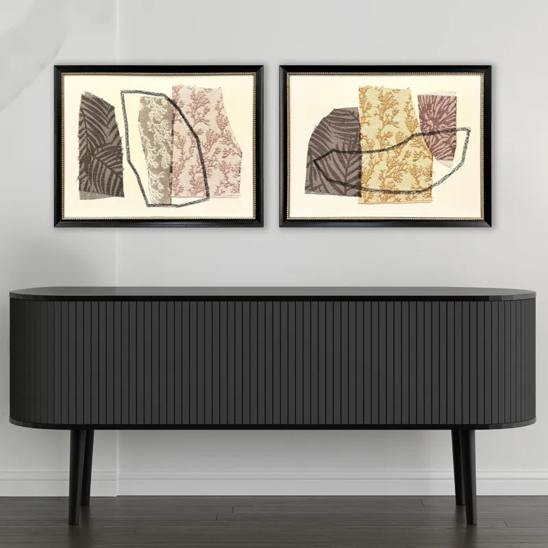 Bold Blends II S/2 Framed Art
