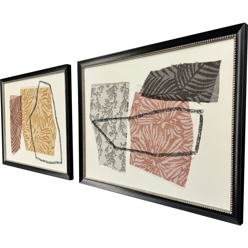 Bold Blends III S/2 Framed Art