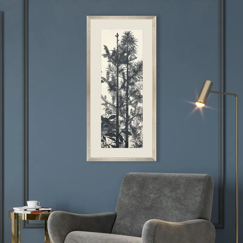 Forest Vista II Framed Art