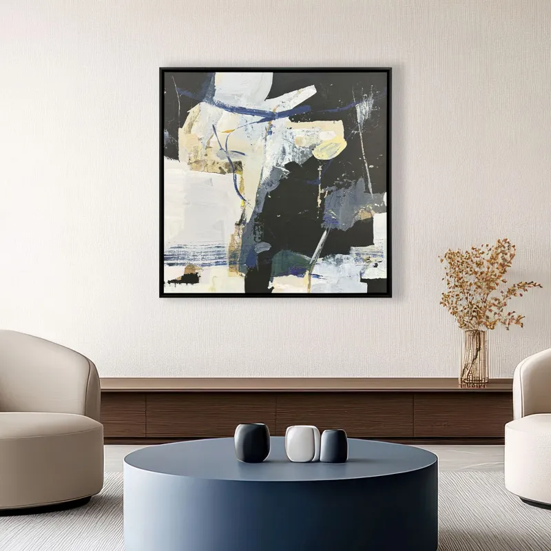 Blue in the Mouth Canvas