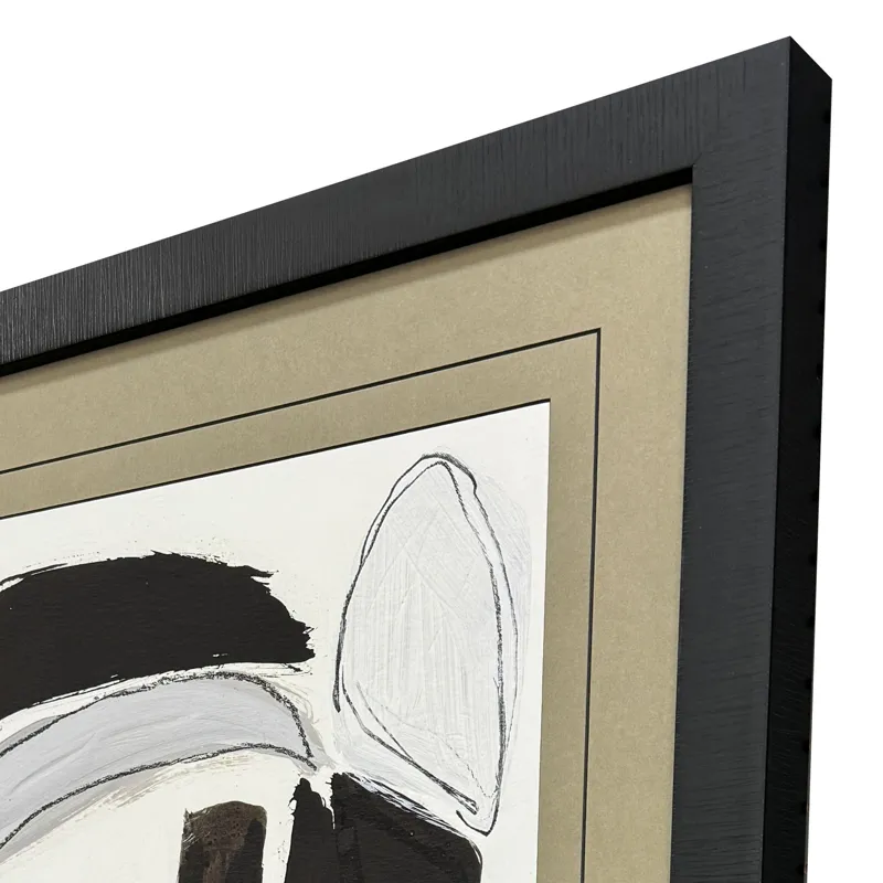 Graphic Shape Shift I Framed Art