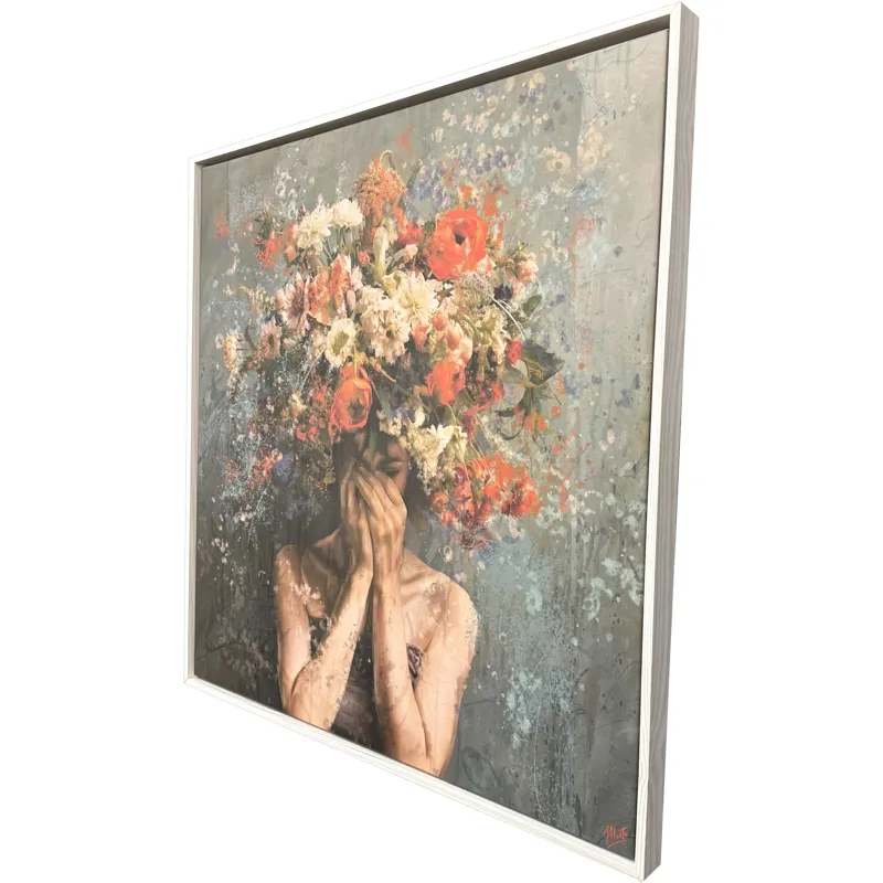 Flower Face Canvas