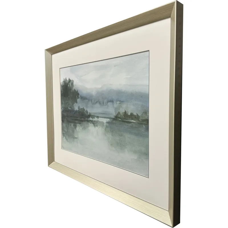 Lake at Twilight I Framed Art