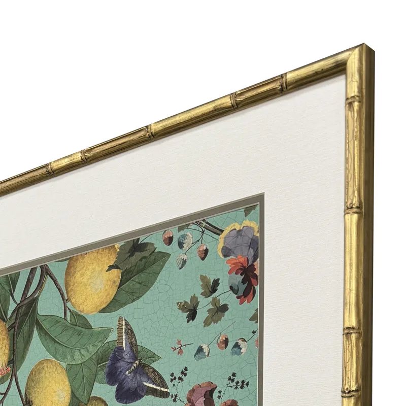 Floral Fruit Garden S/2 Framed Art