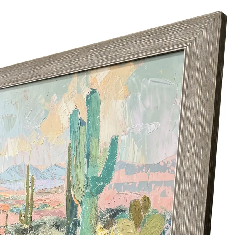 Pastel Desert Framed Art