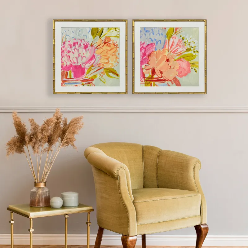Bright Florist S/2 Framed Art