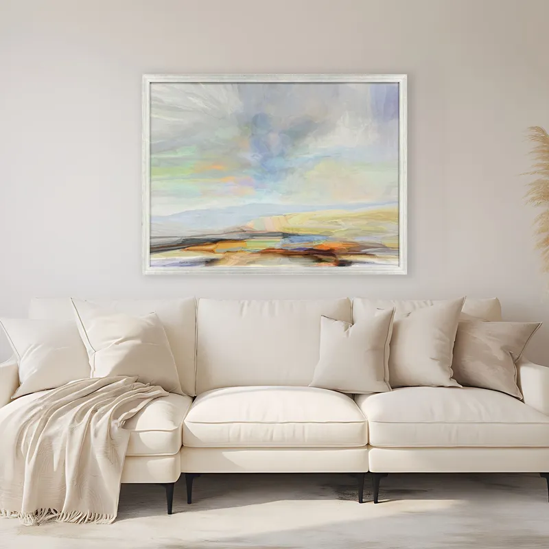 Blue Sky 4 Framed Art