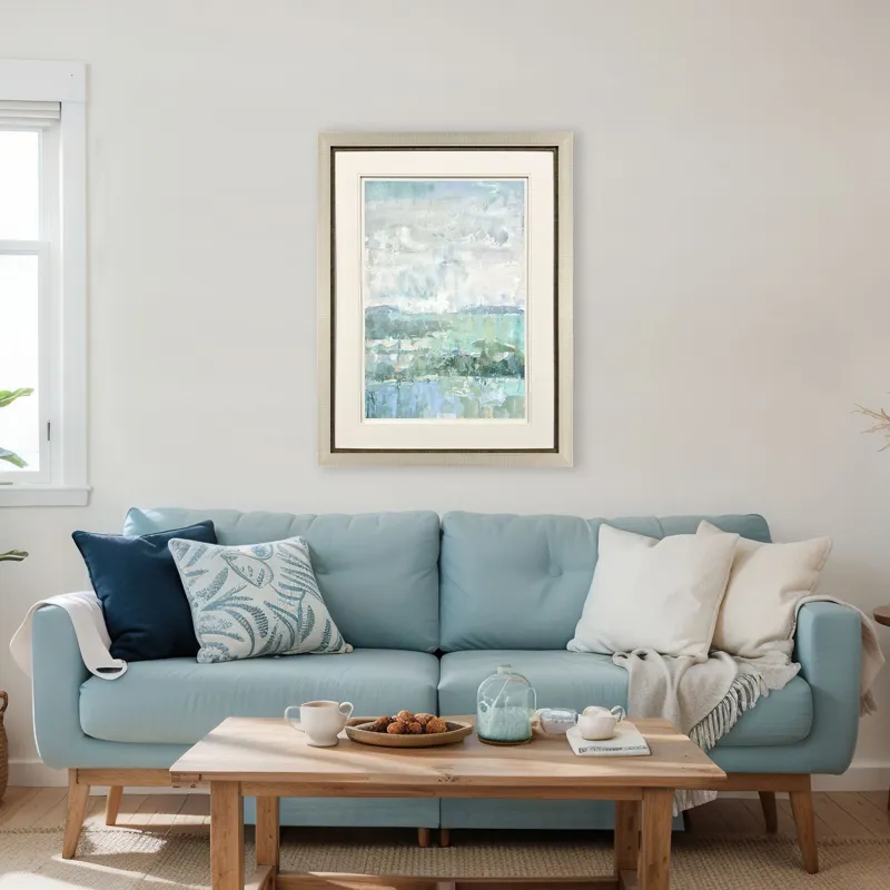 Serene I Framed Art