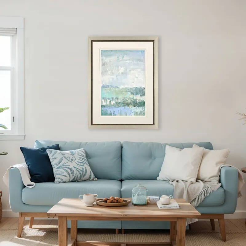 Serene II Framed Art