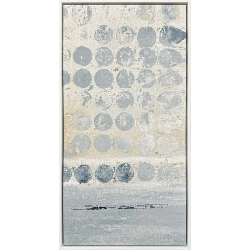 Blue Dots I Canvas