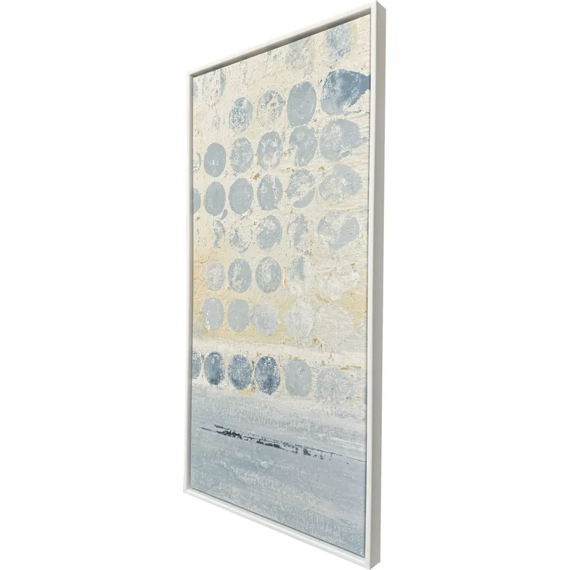 Blue Dots I Canvas