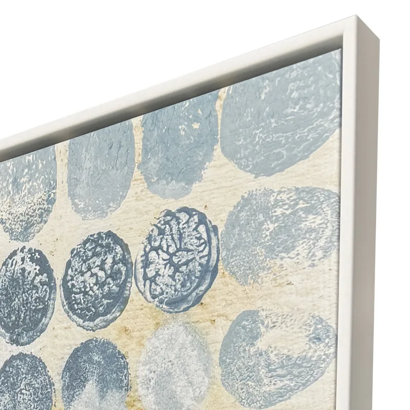 Blue Dots II Canvas