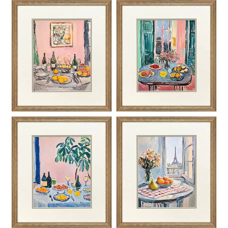 Dinner's Ready S/4 Framed Art