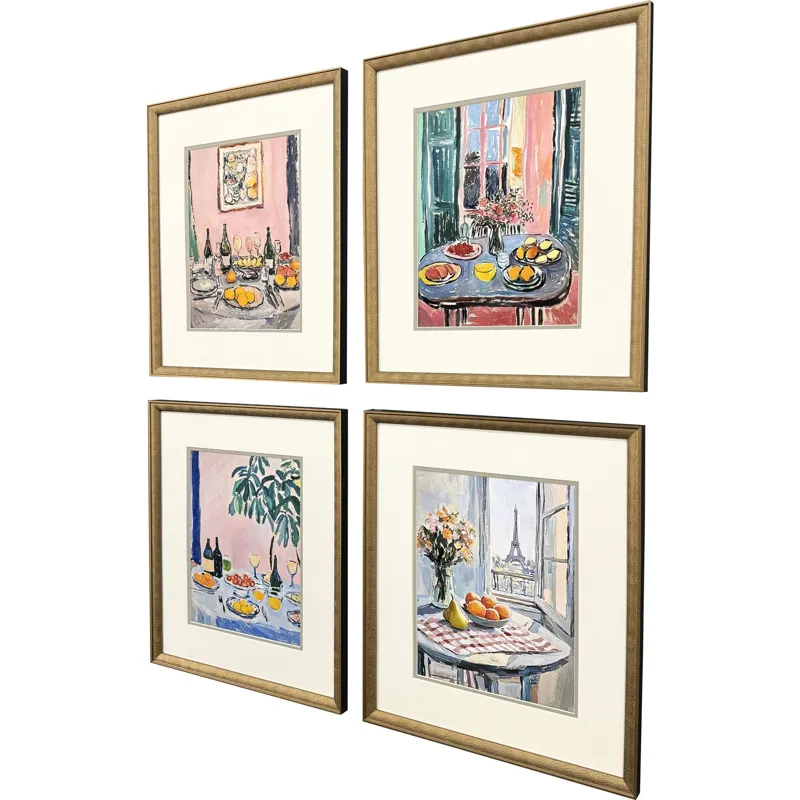 Dinner's Ready S/4 Framed Art
