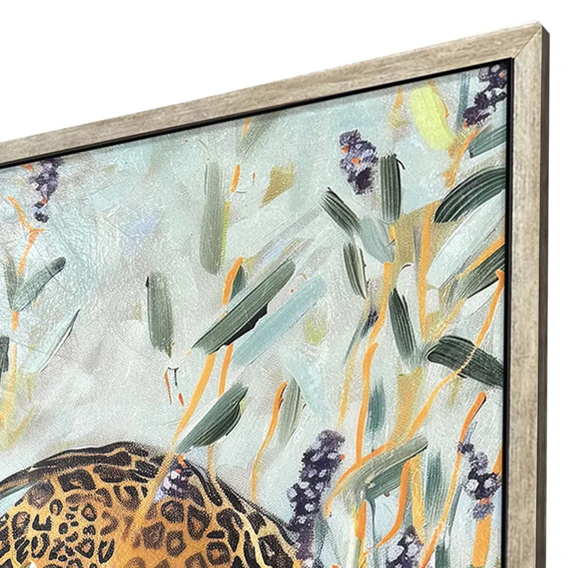 Tiger/Leopard S/2 Framed Art
