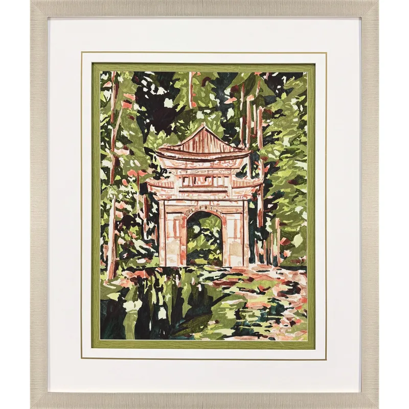 Veiled Sanctuary II Framed Art