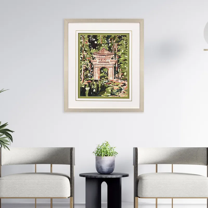 Veiled Sanctuary II Framed Art