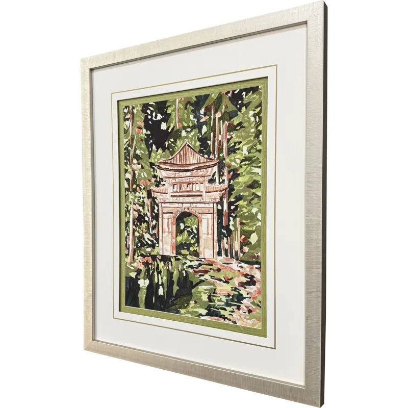Veiled Sanctuary II Framed Art