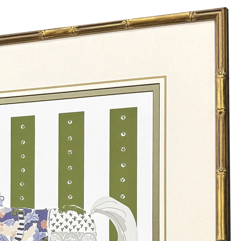 High Stepping S/2 Framed Art