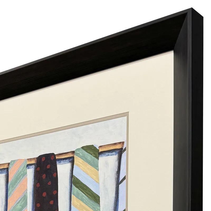 Hanging Ties II Framed Art