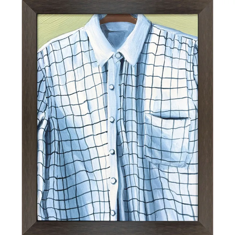 Papa's Shirts I Framed Art