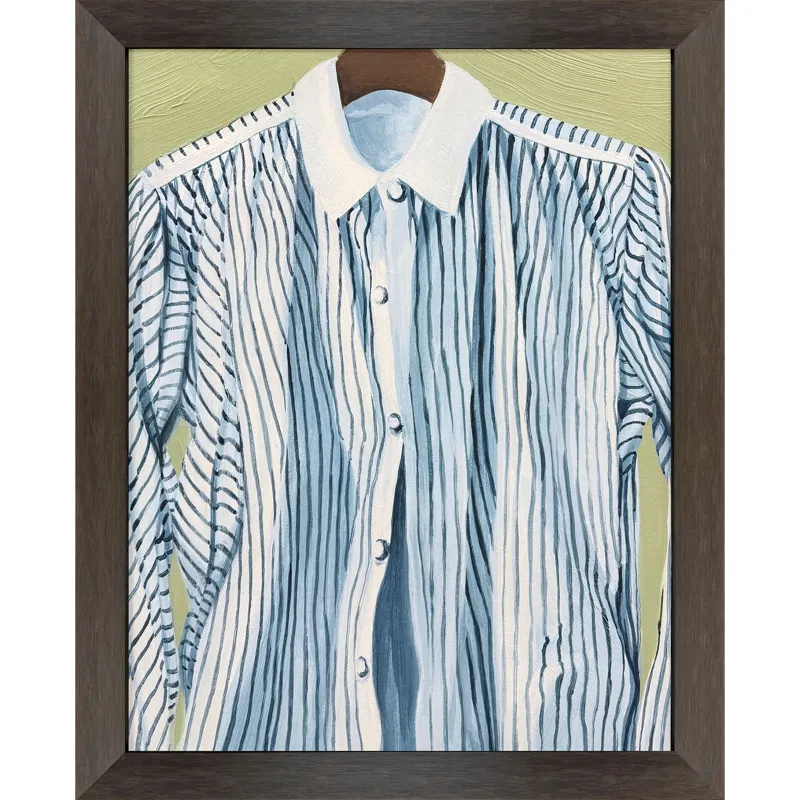 Papa's Shirts II Framed Art