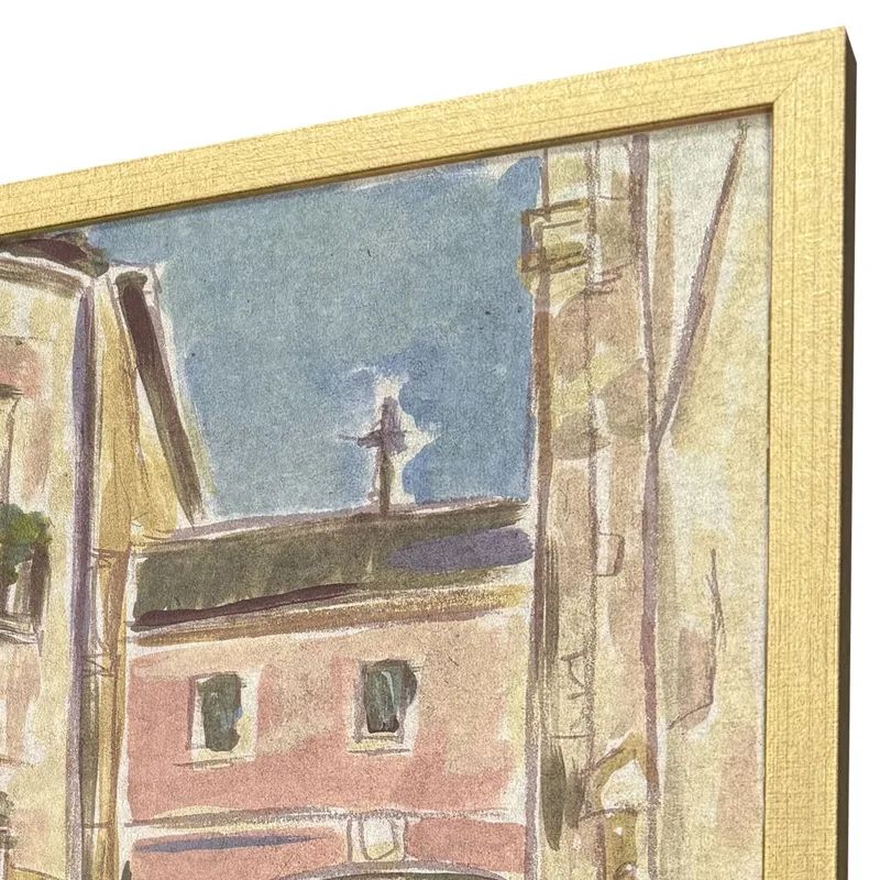 Street Scene Vibes I S/2 Framed Art