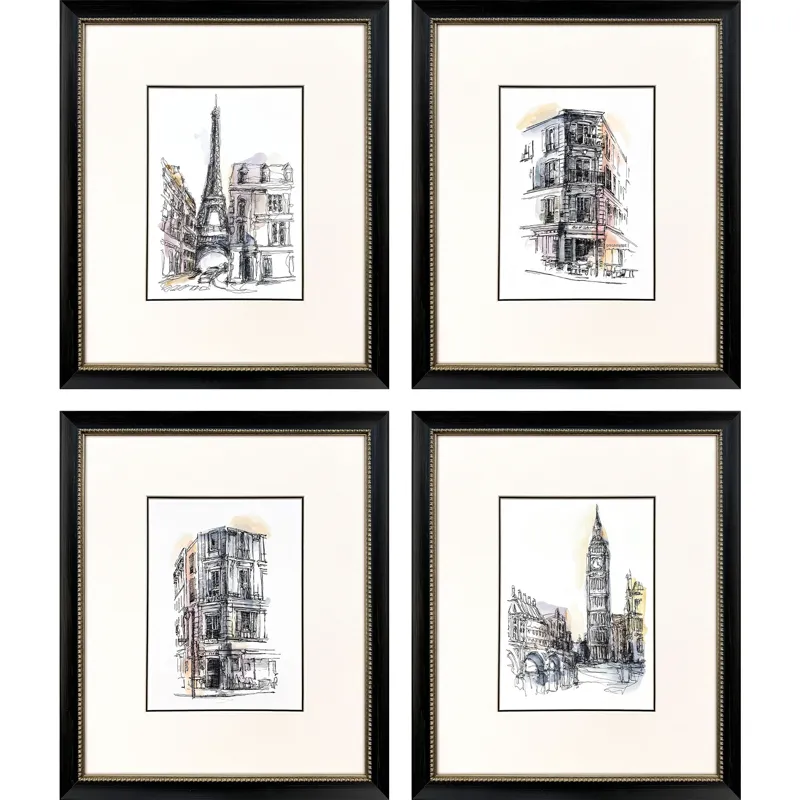 European Journal S/4 Framed Art