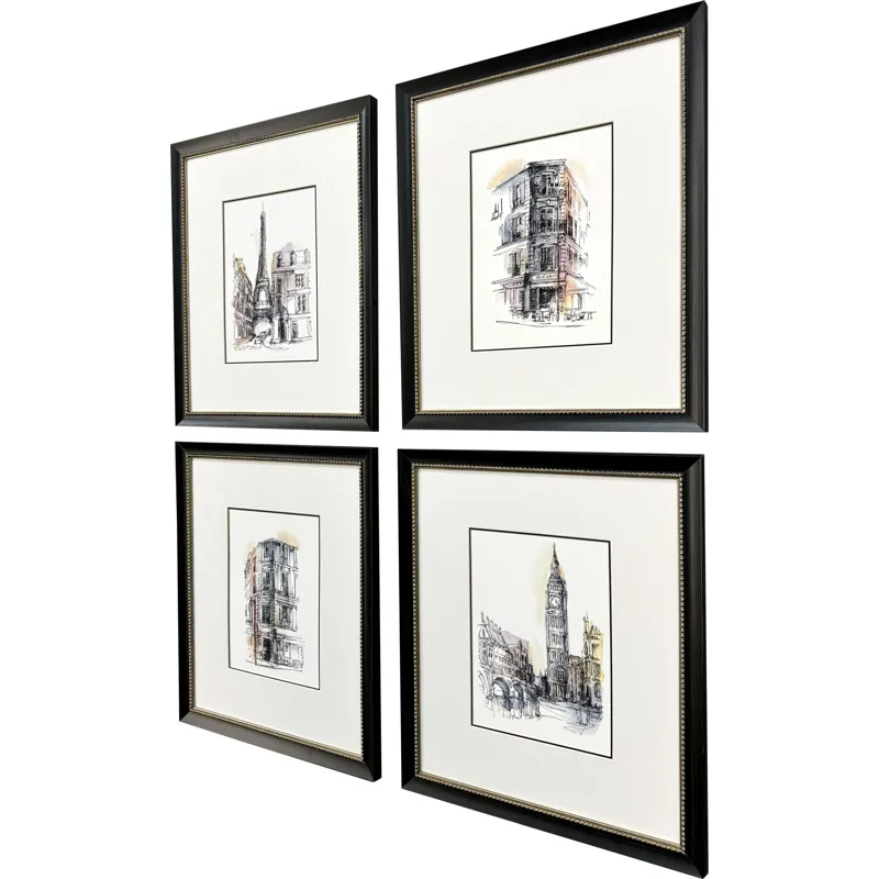 European Journal S/4 Framed Art