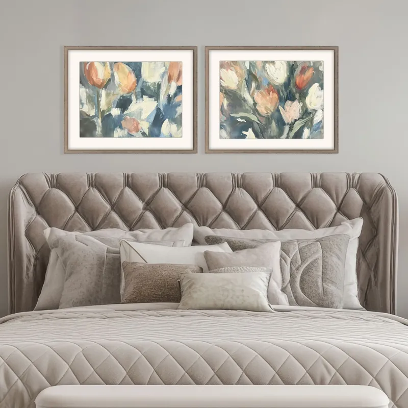 Tender Tulips S/2 Framed Art