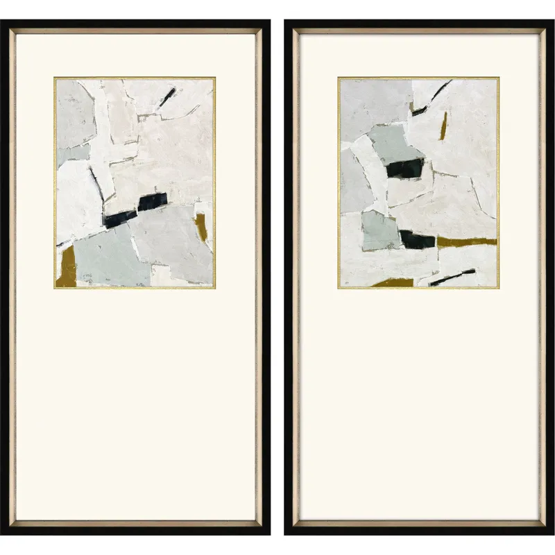 Zen Interactions I S/2 Framed Art
